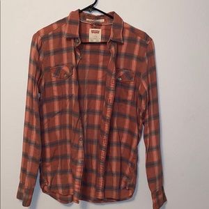 Levi’s pink flannel